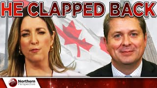 Andrew Scheer FLIPS THE SCRIPT On Vassey Kapelos After REPEATED Gotcha Questions
