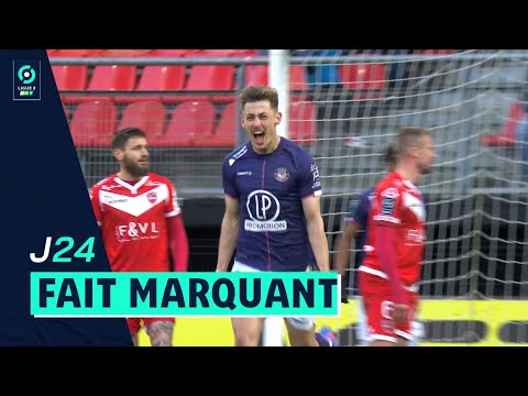 Le TFC gagne encore grâce à un inédit doublé de Rouault! 24ème journée de Ligue 2 BKT / 2021-2022