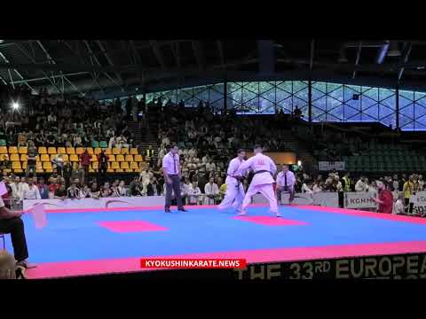 33rd EC IKO, 1/16 -80 Lucian Gogonel (France, aka) - Daniel  Barragan (Spain)