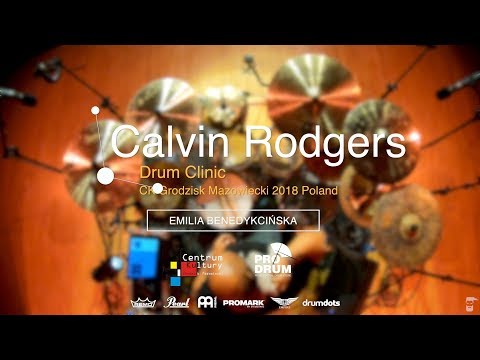 Calvin Rodgers drums - Free Indeed by James Fortune Drum Clinic Poland