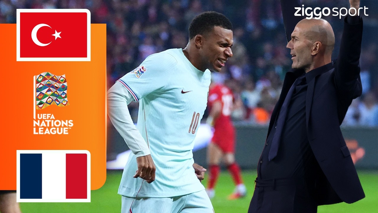 MBAPPÉ BLESSEERT ZICH BIJ DOELPUNT & DEBUUT ZIDANE!😖🤯| Turkije vs Frankrijk | Nations League 2026/27