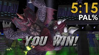 【RTA】ゴジラ怪獣大乱闘 アドベンチャーモード PAL% 5:15【世界記録】