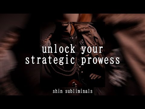 𝐃𝐄𝐓𝐀𝐈𝐋𝐄𝐃 unlock your strategic prowess // [partially forced] strategic skill