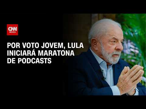 Eleições 2026: Por voto jovem, Lula iniciará maratona de podcasts | BASTIDORES CNN
