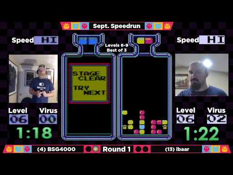 DrMC Speed Monthly September 2021 - BSG4000 vs. ibaar - Round 1