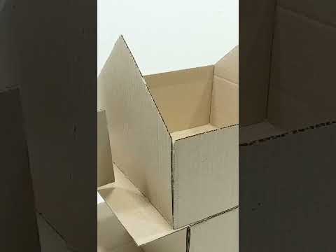 make easy cardboard house