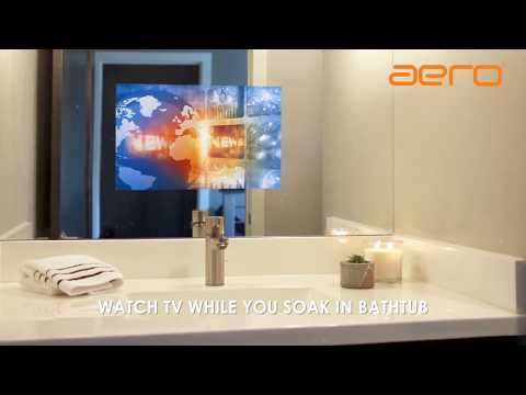 Aero 40 inch Waterproof Mirror TV