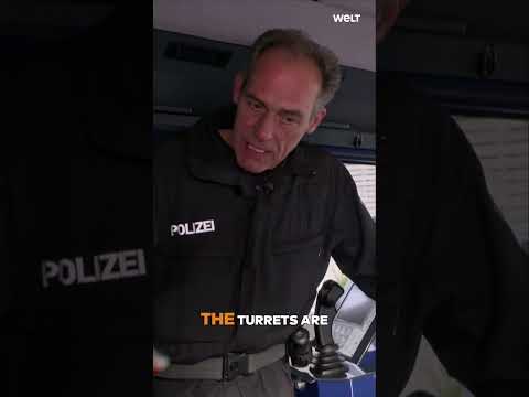GERMAN POLICE TACTICS: Mastering the Water Cannon - Taking a look inside the fleet