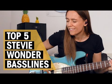 Top 5 Stevie Wonder Basslines | James Jamerson, Nathan Watts | Julia Hofer | Thomann