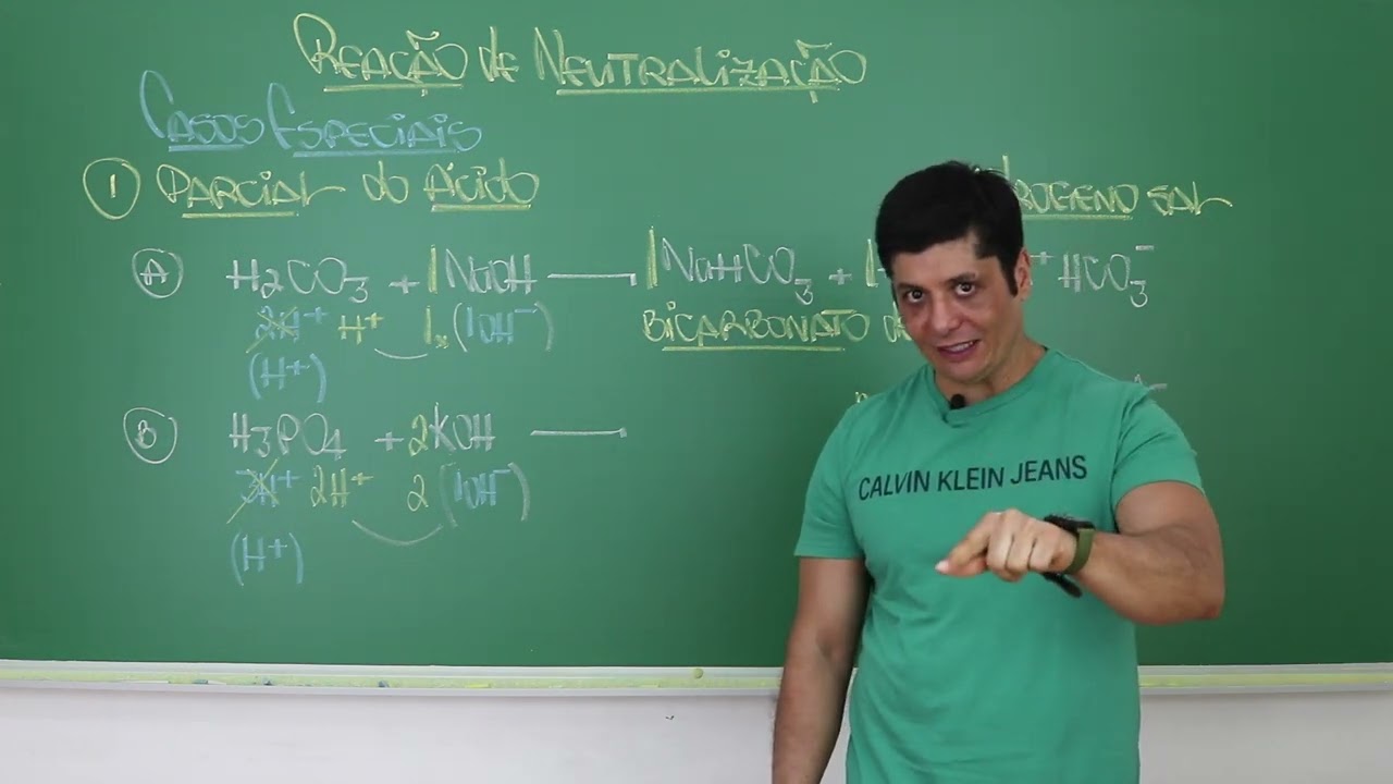 Reação de Neutralização Parcial