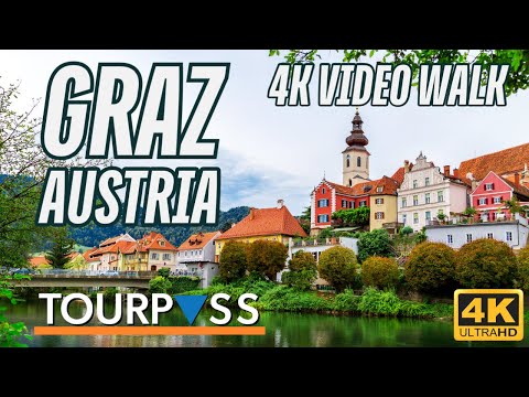 Graz, Austria 🇦🇹 Old Town Walking Tour | Warm Spring Day 4K