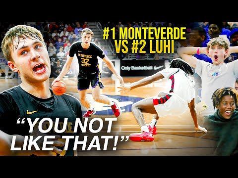 COOP DROPPED HIS A** & Told 5 Star "He Not Like That”. #1 Montverde vs #2 Luhi HEATED In New York
