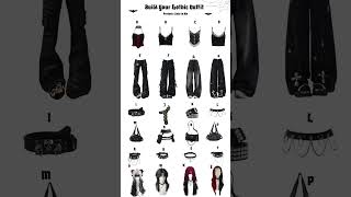 Download lagu Build your Goth outfit 🖤 #gothic #fashion mp3