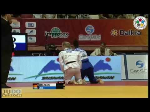 Judo Grand Slam Baku 2013: Luise MALZAHN (GER) - Abigel JOO (HUN) Final [-78kg]