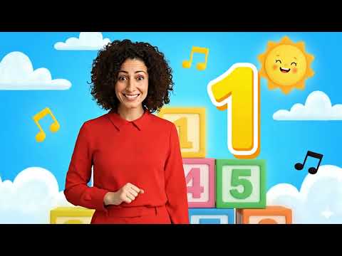 Toddler Learning to Count 1 to 5 with Ms Luna | Educational Numbers Video