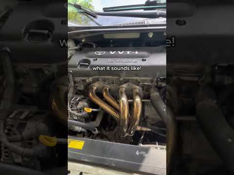 New headers for a scion tc! #edits #cars #exhaust