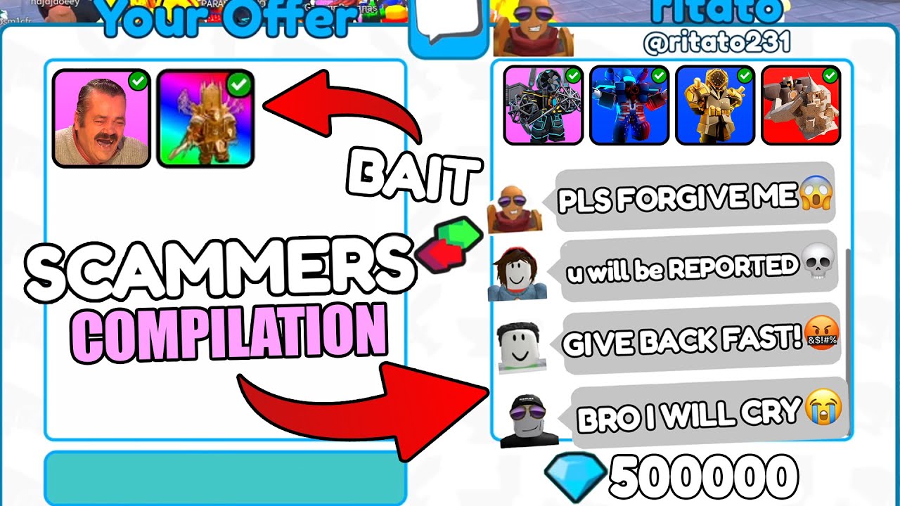 😱NEW COMPILATION: I SCAMMED a SCAMMER🤣- Toilet Tower Defense