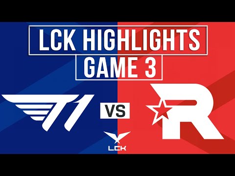 T1 vs KT Highlights Game 3 | LCK 2025 Road to MSI | T1 vs KT Rolster