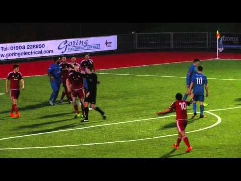 Worthing FC draw 2-2 at home with Carshalton Athletic FC