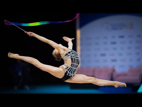 Lily Ramonatxo Ribbon AA Finals Eusopean Championships Tel Aviv 2022 🇮🇱