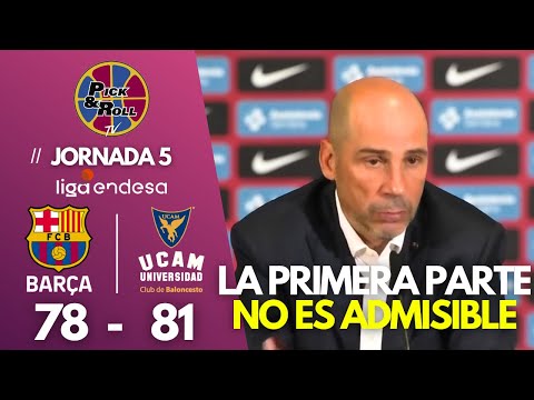 🔥 Peñarroya AVISA tras el Barça–UCAM: “No es admisible” | Alerta Shengelia