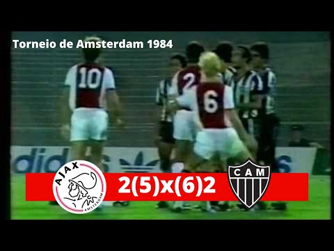 Atlético Mineiro Campeão do torneio de Amsterdam 1984 | Ajax 2x2 Atlético Mineiro