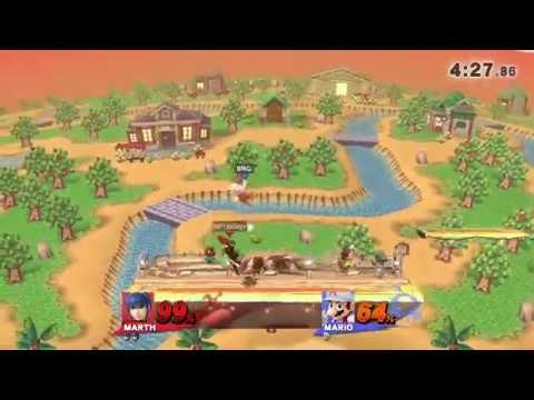 Laf. Sm4sh @ SnB 11 - Shotyz (Marth) vs. Bryce N Gravy (Mario)