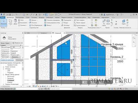 Витраж в Revit