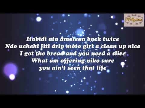 Tanasha Donna feat. Kaligraph Jones - KALYPSO (OFFICIAL LYRICS VIDEO)