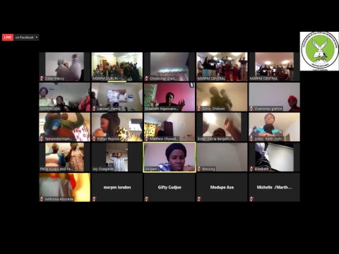 MSRPM FIRST SUNDAY DYNAMIC WORSHIP SERVICE 10 AM UK, 11 AM CET 14.01.2018