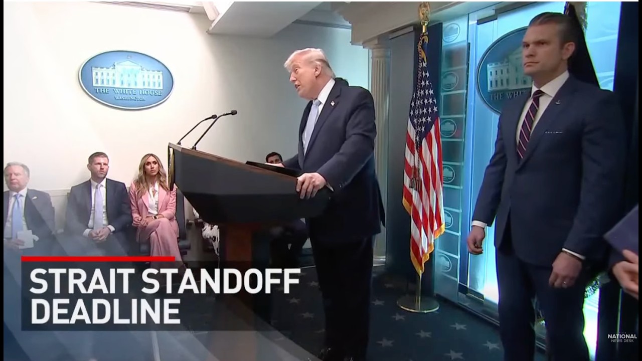 President Trump sets a new deadline in the Iran strait standoff