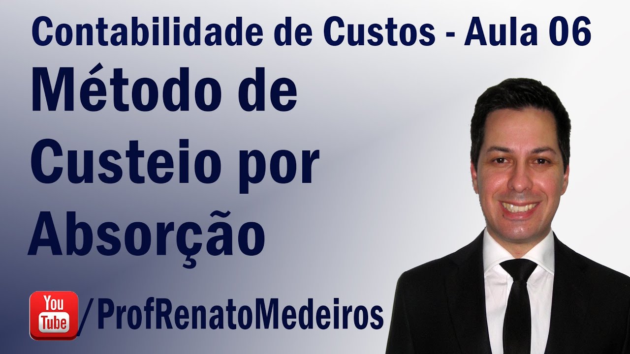 Contabilidade de Custos - Aula 06 (Método de Custeio por Absorção)