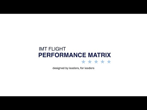 IMT Flight Performance Matrix | Tutorial Series Trailer