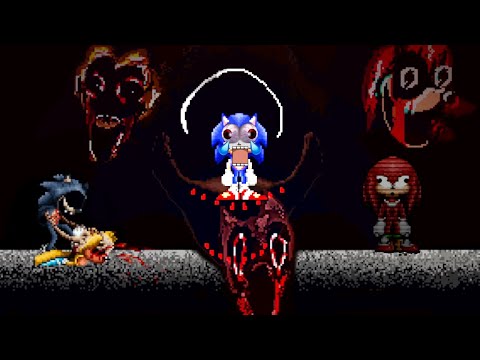 THE SCARIEST SONIC.EXE I'VE EVER PLAYED Sonic The Hedgehog Editable Rom ( Sonic.EYX) 