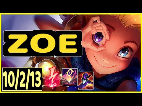 Zoe vs. Cassiopeia Mid Gameplay