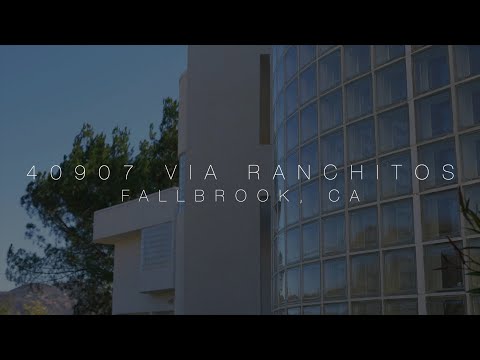 Video Tour | 40907 Via Ranchitos Fallbrook, CA | Calilookbook Real Estate Photography