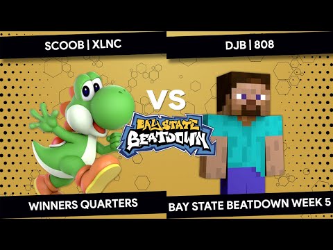 Bay State Beatdown #5 - scoob | xlnc (Yoshi) vs djb | 808 (Steve) - Winners Quarters