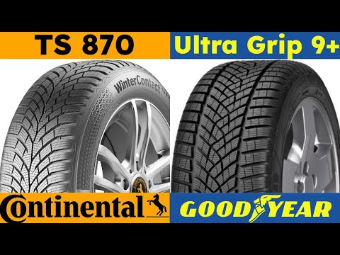 Continental WinterContact TS 870 vs Goodyear Ultra Grip 9+