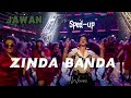 Jawan Zinda Banda Hindi Sped Up ️ Shahrukh Khan I Nayanthara I Atlee I Anirudh I Vijay I Deepika