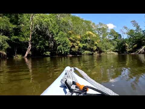 Arroyo Pando: Represa con poca agua