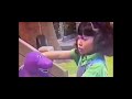 Min Plays With Barney In The Slide In JAF Voiceover