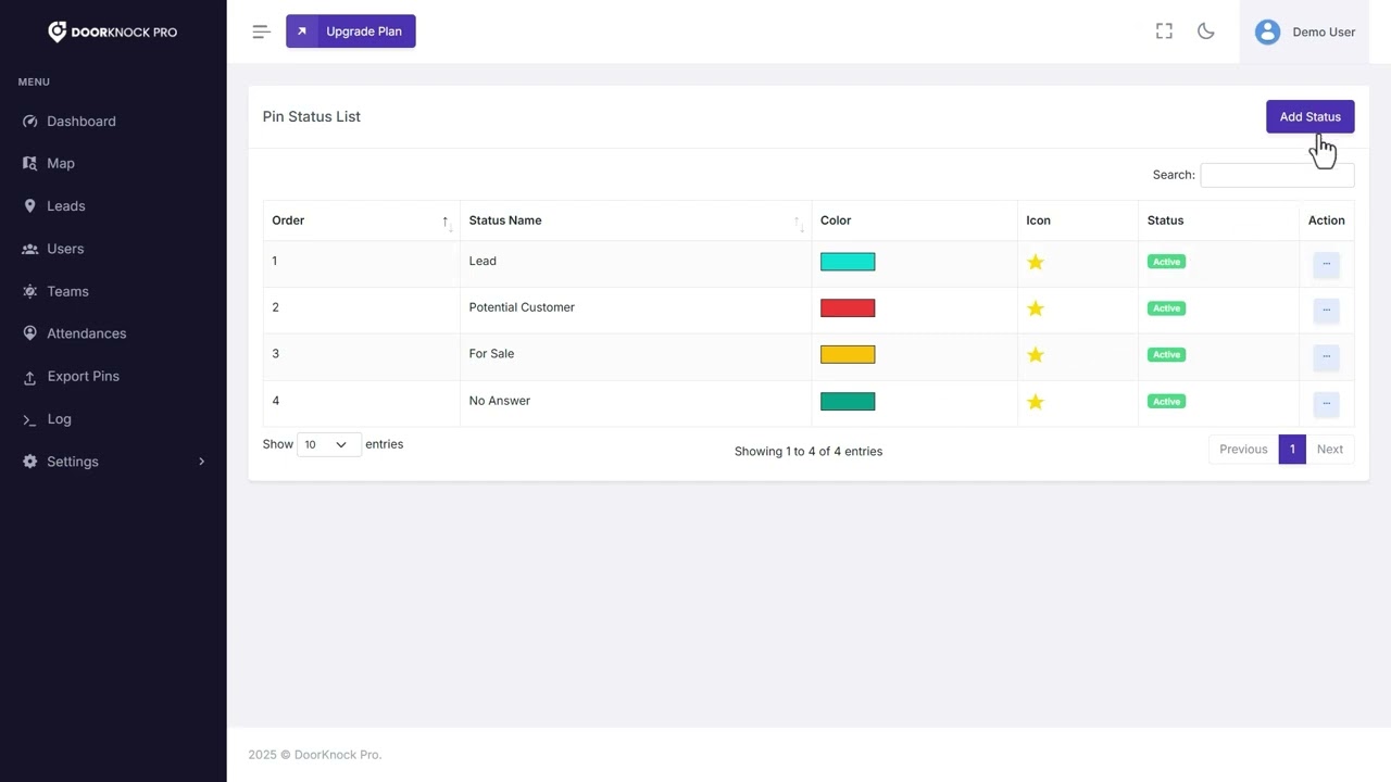 How to Add and Categorize Leads by Type in DoorKnock Pro