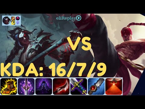 Kayn vs Lee Sin -KDA :16/ 7/ 9  | EUNE Diamond 1  |  League of Legends