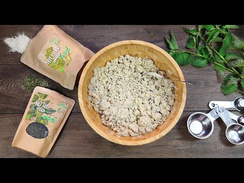 Rawfoodshop - Scones på nässlor & cashewnötter