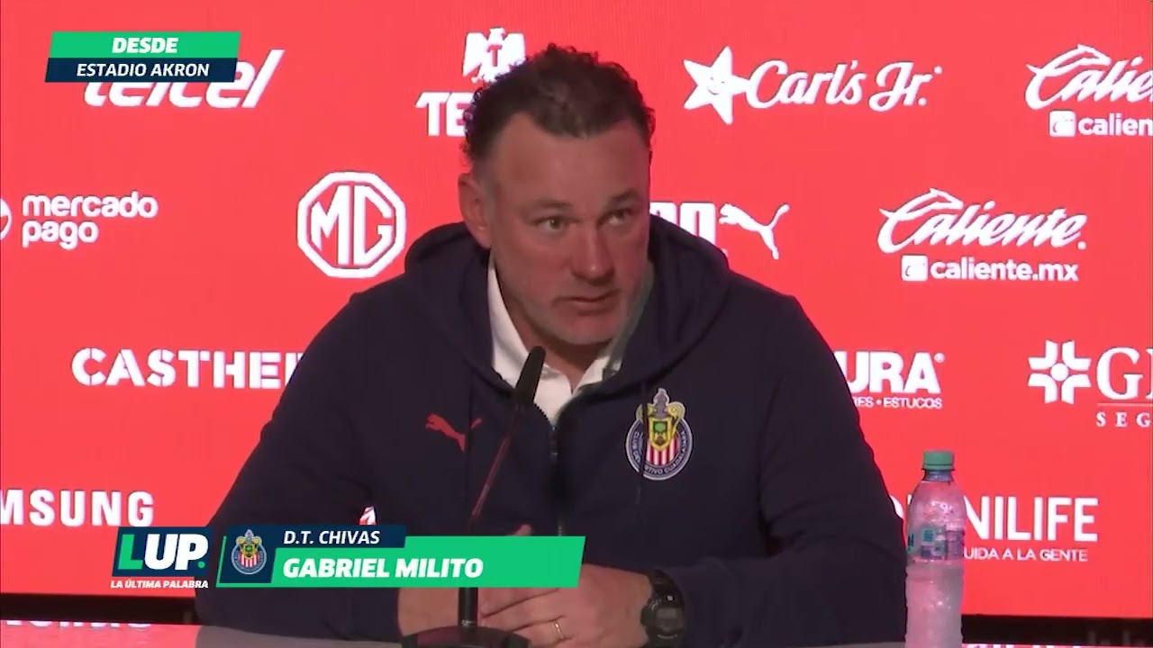 "No porque BRIAN GUTIÉRREZ sea TITULAR en SELECCIÓN MEXICANA, lo va a ser también en CHIVAS": MILITO