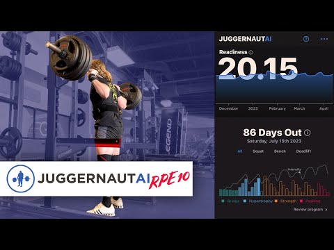 Juggernaut AI - Hypertrophy Block RPE 10 Training