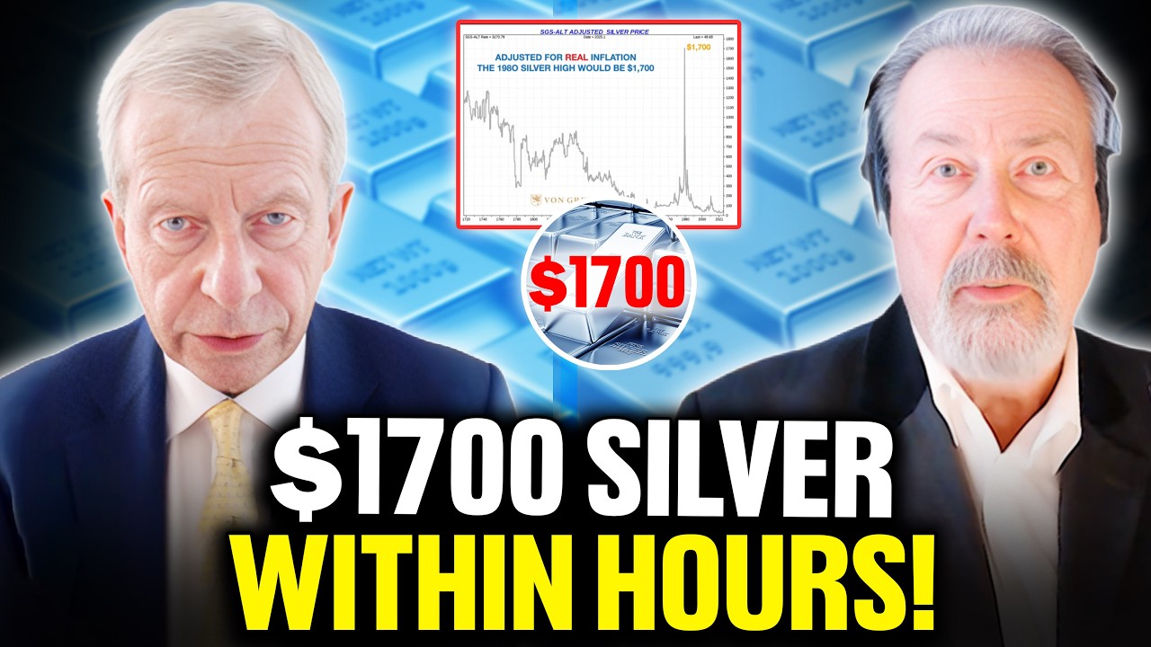 $1700 Silver Price Alert! If You Own GOLD or SILVER, WATCH NOW - Egon von Greyerz &amp; David Morgan
