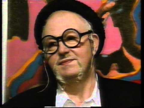 Wolf Vostell in den Tagesthemen 1992