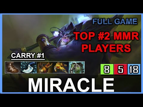 Miracle Slardar vs QO Ranked Full Game