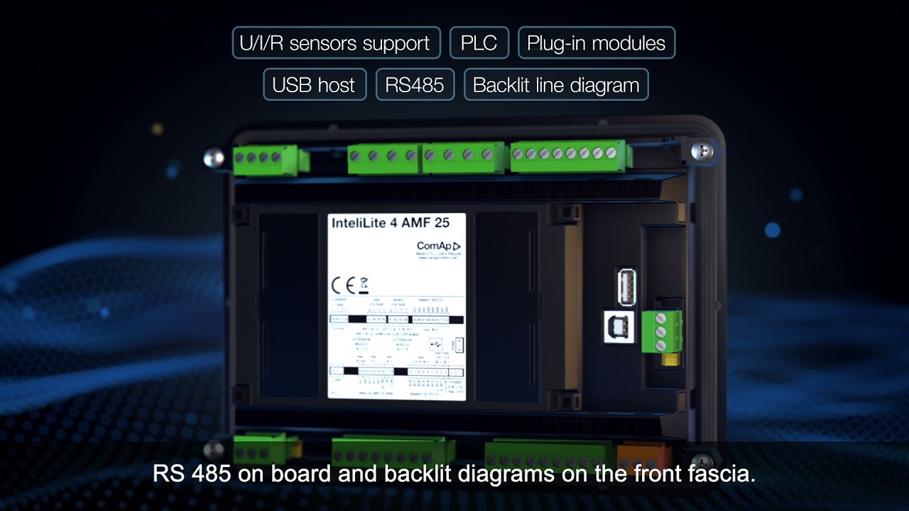InteliLite 4 - The new generation of single gen-set controls